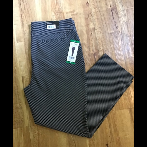 NWT Checkered Slim Leg Pull-on Dress Pants - Picture 1 of 16